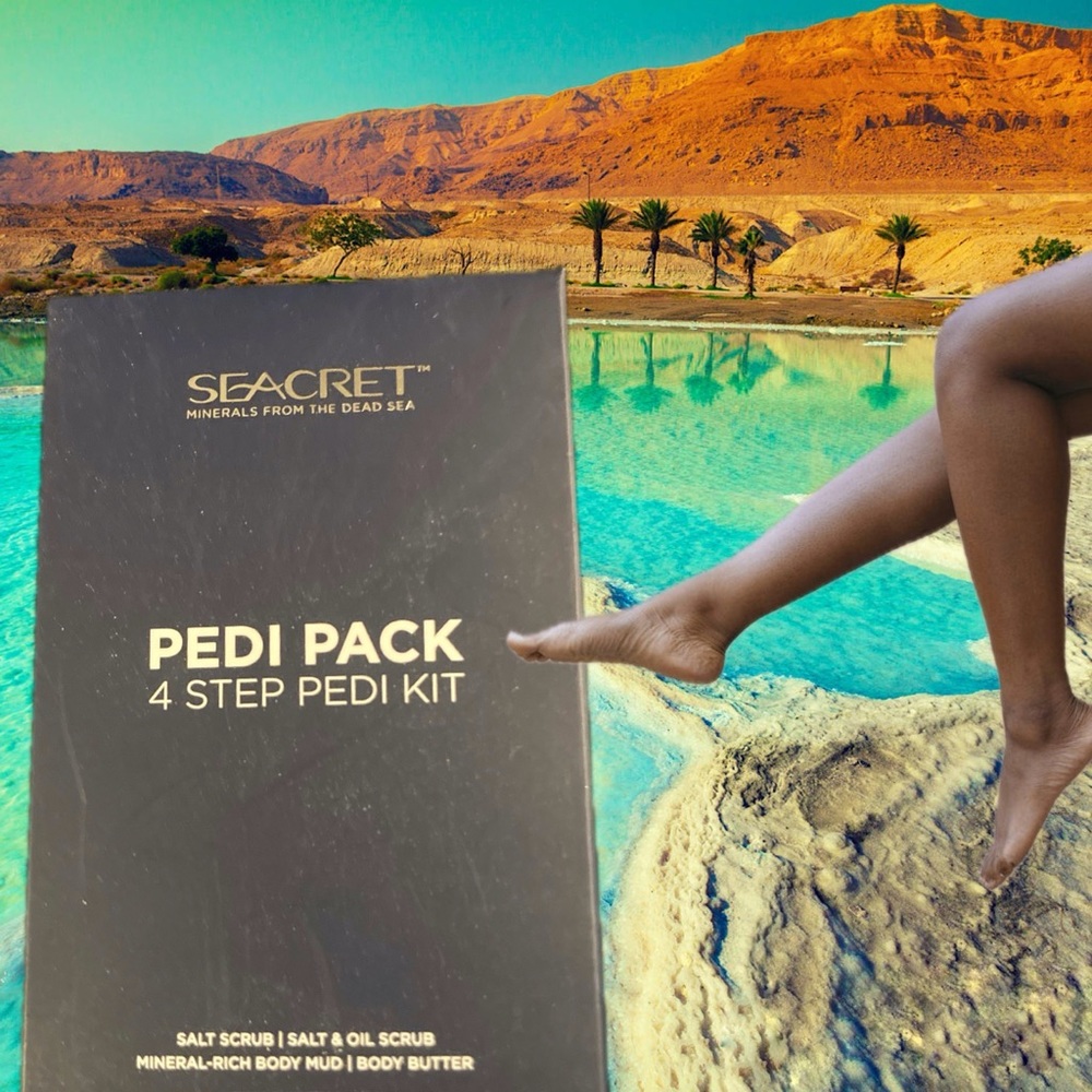 Seacret 4 Step Pedi Pack NIP
